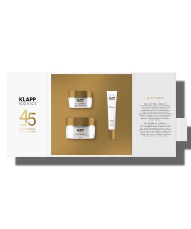 KLAPP Cosmetics KLAPP Iconic Box A Classic 50 ml cream 15 ml eye care cream 20 ml emulsion booster