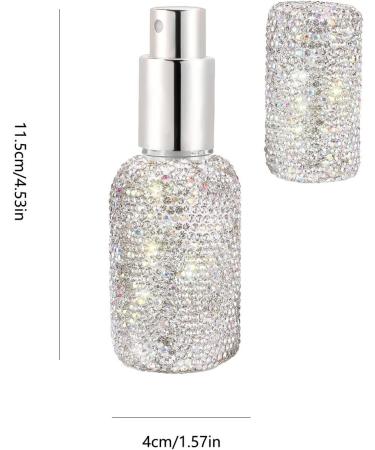 TROONZ Portable Refillable Perfume Atomizer | 30ml Atomizer Perfume Spray Bottle | Perfume Spray Dispensers Travel Reusable Bottle Container for Home Use - Buy Online on GoSupps.com