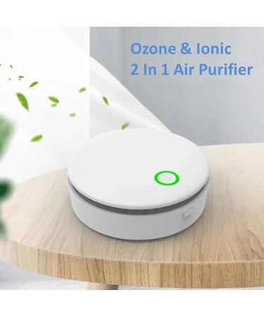Cat Litter Deodorizer Portable Ozone & Ionic Air Purifier 2 in 1 Eliminate Odor for Home Car Refrigerator Shoe Cabinet Pet Room Hunting Bag White - Buy Online on GoSupps.com