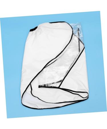 Angoily Hair Coloring Cape Barber Cape with Window Barber Gown Waterproof Haircut Cloak Kids Robes Kids Cape Dye Cape Kids Apron Barber Collar White Child Transparent South Korea - Buy Online on GoSupps.com