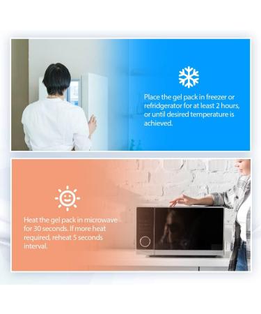 Newgo Migraine Mask & Cap - Full Coverage Ice Headache Relief Hat for Sinus & Stress - Dark Blue - Buy Online on GoSupps.com