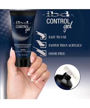 IBD Pro-Hybrid Nail Control Gel Ã¢â¬â 2 oz White LEDUV Nail Enhancement Gel - Buy Online on GoSupps.com