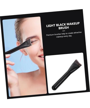 DOITOOL 1 Pc Makeup Brush Foundation Brush for Powder Makeup V-shaped Fixed-point Contouring Brush Bright Black Contouring Brush Black Makeup Bionic Fur The Brush Delicate - Buy Online on GoSupps.com