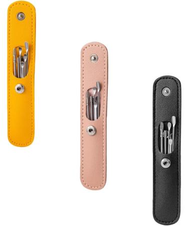 FRCOLOR 6 Sets Spiral Ear Pick Cleaner - Stainless Steel Ear Wax Removal Curette - Ear Cleaning Tools - 15x2.8cm - 2pcs - Buy Online on GoSupps.com