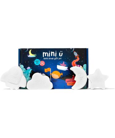 Mini U Bath Bomb Gift Set -Cloud Rainbow Rocket Moon & Star Fizzers - Moisturising Shea Butter -Bathtime Fun Bath Toys - Great Stocking Filler Gift - *Made for Mums Award 2023 Gold* - Buy Online on GoSupps.com