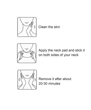 Ymiko Gel Neck Pad - Anti-Wrinkle Cervical Gel Pad for Moisturizing & Cold Compress - Reusable Stretchable Neckline Patch for Smoothing Lower Back Knee & Foot - Buy Online on GoSupps.com