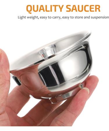 Beaupretty Stainless Steel Shaving Bowl & Soap Shell | Unbreakable Shave Cream Cup & Facial Foam Shell - Ideal for Smooth Shaving - Buy Online on GoSupps.com