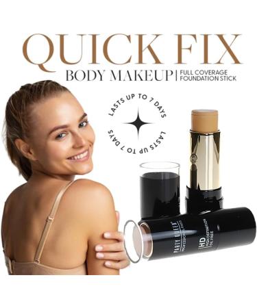 Body makeup full coverage foundation stick twist foundation stick for a natural coverage tone waterproof body concealer stick to cover blemishes and tattoos (Natural 40g) 40 g (Pack of 1) Natural - Buy Online on GoSupps.com