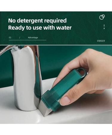 Resuable Stain Remover Rubber Eraser Kitchen Faucet Limescale Eraser BathroomGlass Stain Rust Remover CleaningSupplies C - Buy Online on GoSupps.com