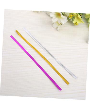 NUOBESTY 12 Packs Color Tie Lollipop Tie Wire Reusable Ties Bun Candy Bars Sandwich Garbage Ties Bag Ties Twisty Ties Tie Metal Binding Ties Bread Loaf Bags Iron Wire Tie The Line Kink As Shownx2pcs 10x0.4cmx2pcs - Buy Online on GoSupps.com