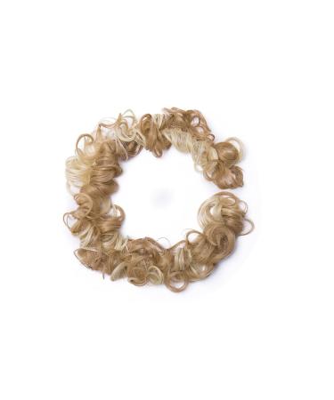 XXXL Hair Extensions for Voluminous Curls - Dark Blonde to Bleach Blonde Ponytail Updos - Buy Online on GoSupps.com