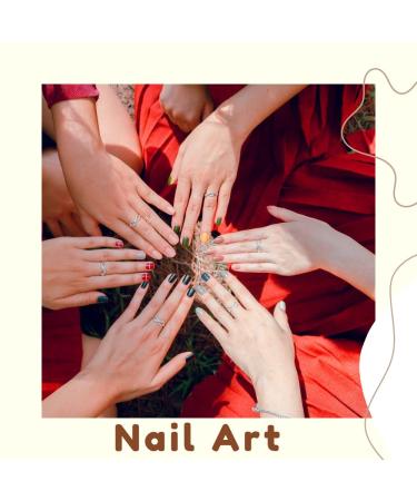 Clou Beaute Midnight Euphoria Collection 24Pcs Gel Nail Polish Set - Nude Purple Blue Hot Pink Glitter - Valentine's Day Gift for Women - Soak off Nail Art Design - 0.01 Fl Oz (Pack of 24) - Buy Online on GoSupps.com