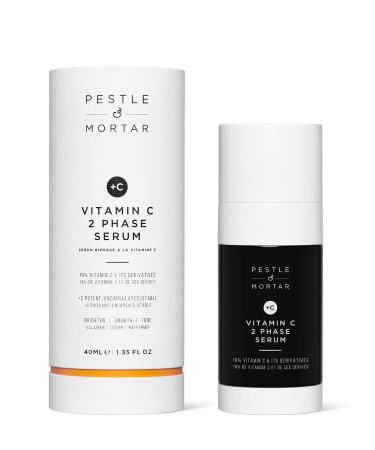 Buy Pestle & Mortar 16% Vitamin C Serum - Hydrating and Brightening Face Serum with Hyaluronic Acid & Vitamin E for Dark Spots Anti-Aging & Wrinkle Reduction - 1.35 fl oz - International Shipping Available - Buy Online on GoSupps.com