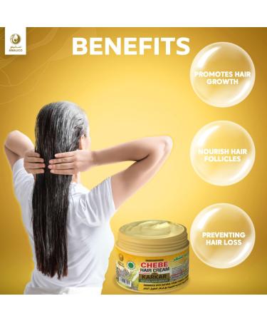 Karkar Cream with Chebe Powder & Honey - 200 GM for Hair Growth | Natural African Ingredients for Stronger Hair - Buy Online on GoSupps.com