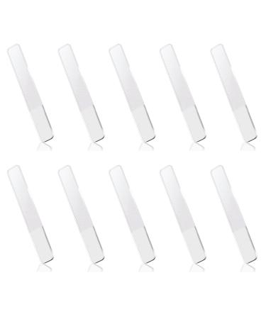 Balawin 10X Glass Nail Shiner - Nano Glass Nail Files Crystal Nail Buffer Shine Polisher for Natural Fingernails Toenails