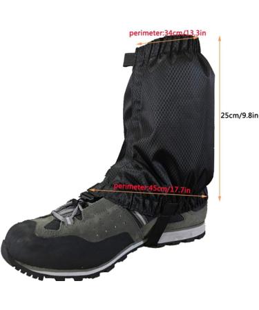 HomDSim Waterproof Anti-Tear Leg Gaiters - Ideal for Outdoor Hiking, Climbing, Hunting, and Snow Activities - Buy Online on GoSupps.com