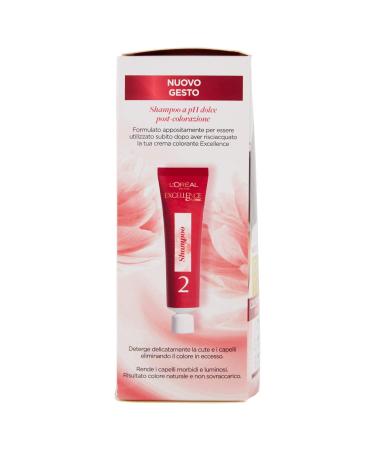 EXCELLANCE N.4.54 Castano Mogano Ramato Hair Dye - Vibrant International Shipping Available - Buy Online on GoSupps.com