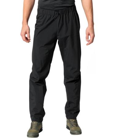 VAUDE Men's Comyou Rain Pants XL Black | Premium Waterproof Outdoor Gear for International Shipping - Buy Online on GoSupps.com