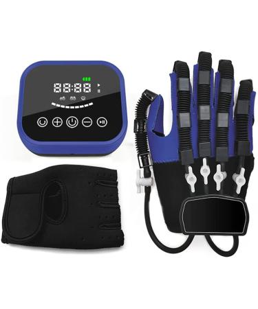 Rehabilitation Robot Gloves Stroke Hemiplegia Finger Rehabilitation Trainer for Hand Function Recovery Hand Splint Assistive Gloves Finger Straightening Brace Guard Right L