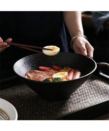Accessories Kitchen Pantryware Multi Purpose/Salad Serveware serving bowls Mixing bowlBig Soup Noodles Ramen Bowl Retro Fruit Salad Vegetable Bowl Instant Mixing Bowl Creative Personality Ceramic Tabl - Buy Online on GoSupps.com