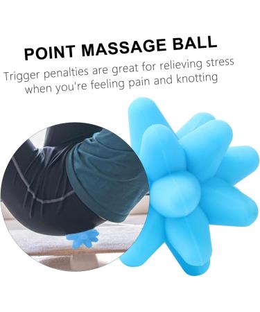 Fomiyes 2-in-1 Star Fitness Ball & Massage Roller - Enhance Muscle Recovery & Flexibility | Perfect for Gym Yoga & Children - Buy Online on GoSupps.com