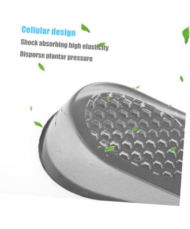Purchase Hemoton 6 Pairs Height Increase Insoles for Men - High Elasticity Invisible Shoe Cushions for Enhanced Comfort & Lift - Buy Online on GoSupps.com