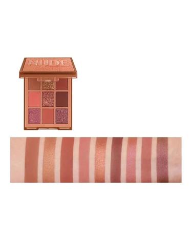 Nine-Color Eyeshadow Palette Set Matte Glitter Eyeshadow Palette Eye Makeup Stage Makeup Eyeshadow (Color : 02 Size : A) A 02