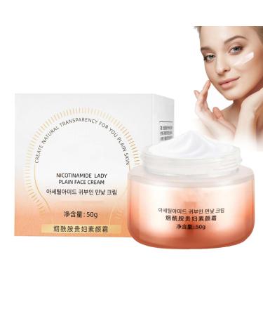 Korean Makeup 3-In-1 Brightening Cream, For Flawless Radiant Skin, Make Up Cream, Tone Up Lazy Cream, 3 In 1 Nicotinamide Tone-Up Cream, Nicotinamide Precious Tone-Up Cream (1PC, m)