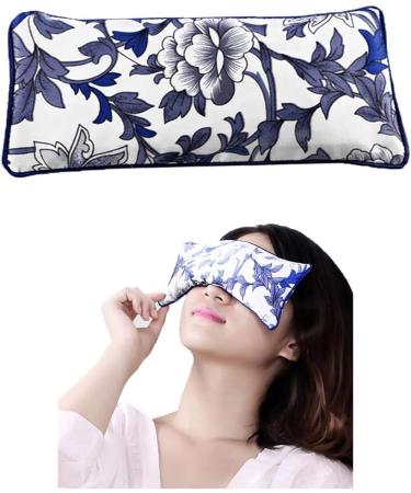 Silk Lavender Stress Relief Yoga Eye Masks - Set of 2 - Buy Online on GoSupps.com