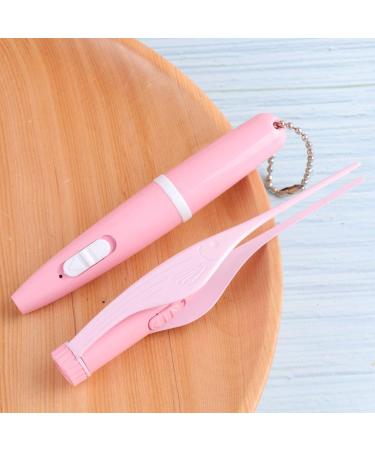 Earwax Removal Tool Shine Ear Cleaner USB Charging Light Earpick Ear- Picking Tool Tweezers Set for Baby Kid (Pink) - Buy Online on GoSupps.com