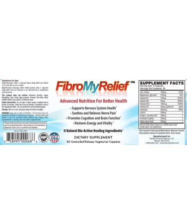 Advanced Nutritional Supplement for Nerve Health | Pain Relief Inflammation Reduction & Energy Boost - Buy Online on GoSupps.com