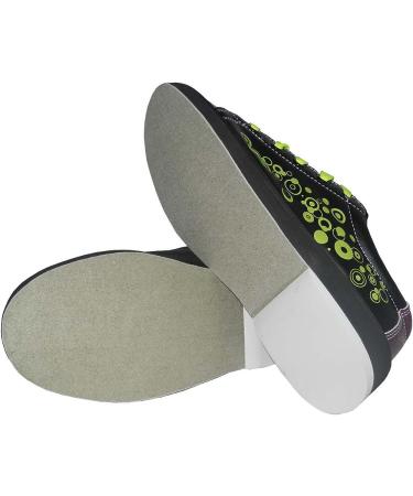 Pyramid Youth Rain Bowling Shoes - Black/Hot Pink/Lime Green - Size 1 - Buy Online on GoSupps.com