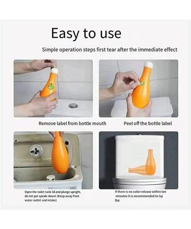 Bowling Blue Bubble Toilet Bowl Cleaner Blue Bubble Bottle Cleaner Tablet Toilet Fresheners Bowling Blue Bubble Household Toilet For Bathrooms Toilets (1pcs) - Buy Online on GoSupps.com