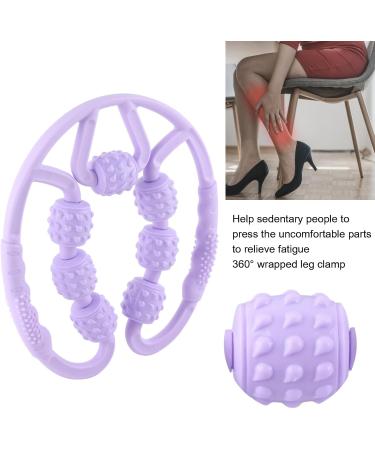 U-Shape Trigger Point Massage Roller - 7-Wheel Muscle Relief for Calves Legs & Arms | International Shipping Available - Buy Online on GoSupps.com