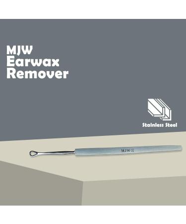 Best MJW Stainless Steel Ear Wax Remover | Reusable Ear Cleaner for Adults & Children | Hygienic Ear Irrigation Tool - Buy Online on GoSupps.com