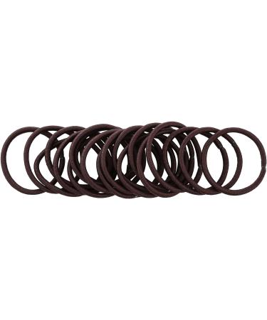 12 PCS BROWN Elastic Hair Bands 3mm Elastic Hair Ties Ponytail Holders Bulk Hair Ties No Metal Gentle Elastics for Women Men Girls Kids (Brown) - A2THIBRO - Buy Online on GoSupps.com