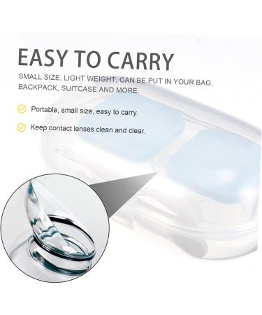 Lalafina 5-Sentence Push Glasses Case - Premium Storage Solution for Contact Lens Containers & Glasses Holders | Perfect for Travel & Organization - Buy Online on GoSupps.com