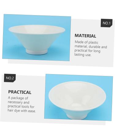 DOITOOL Set Hair Dye Combs Hair Color Brush Highlight Kit Hair Color Kit T Tool Kits Hair Coloring Bowl Hairdressing Comb Hair Coloring Comb Suite Tool Kit Six Piece Suit Baking Oil White 23 6.5 0.5CM White - Buy Online on GoSupps.com