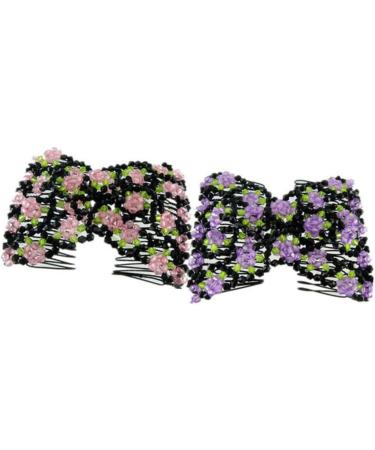 Housoutil Hairpin Comb Rhinestone Hair Clip Hair Accessory Bridal Hair Comb Prom Headpiece Hair Comb Slide Clip Wedding Hair Clip Combs Hair Pin Comb Comb Bride - Buy Online on GoSupps.com