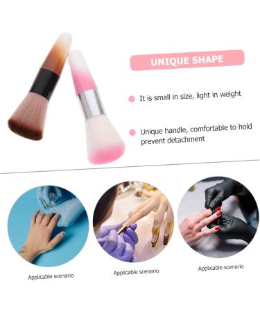 FRCOLOR 8 Pieces Makeup Brush Blush Makeup Brush for Liquid Foundation Duster Liquid Blush Brush Nail Cleaning Brush Brush for Makeup Powder Brush Blush ABS - Buy Online on GoSupps.com