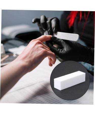 minkissy Toenail File Nail File Kit Nail Sanding Buffer Nail Sanding Block Nail Files Board Nail Files and Buffers Buffing Block Double Sided Nail Files Manicure Tools Pedicure White Baby - Buy Online on GoSupps.com