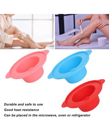 Non-Stick Silicone Wax Warmer - 3-Part Wax Melting Shell for Hair Removal | Easy-Clean Replacement Pot & Versatile Use - International Shipping Available - Buy Online on GoSupps.com