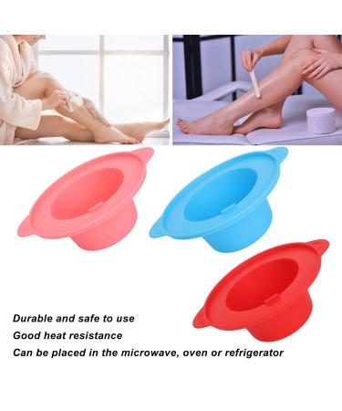 3 Pack Silicone Wax Heater Inserts | Non-Stick Wide Rim Replacement Pots for Hair Removal Wax Melting - International Shipping Available - Buy Online on GoSupps.com