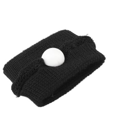 One-Point Acupressure Cuff - Black Nylon Appetite Control & Digestion Support Bracelets for International Shipping - Buy Online on GoSupps.com