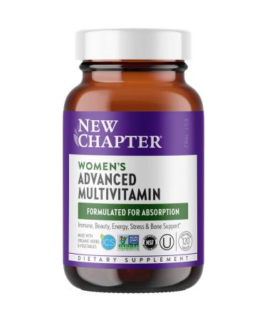 New Chapter Women's Advanced Multivitamin 120 Vegetarian Tablets