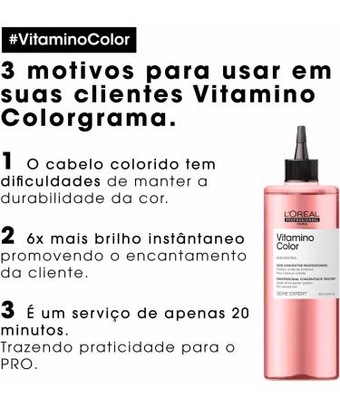 Vitamino Color Concentrated Care 400 ml - Buy Online on GoSupps.com