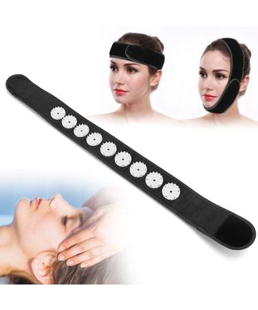 Portable Acupuncture Headband - Head Massager for Headaches & Yoga Fitness | Black | Everyday Use - Buy Online on GoSupps.com