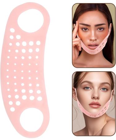 Masque de Lifting Visage en V R utilisable Bande de Sommeil Amincissante pour Double Menton Masque Facial Suspendu aux Oreilles Couleur Rose Soin Anti-Rel chement Cutan  - Buy Online on GoSupps.com