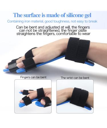 Hand Wrist Orthosis - Breathable Finger Splint for Fractures Wounds & Stroke Therapy | Flexible Extension Board for Effective Finger Training - Buy Online on GoSupps.com