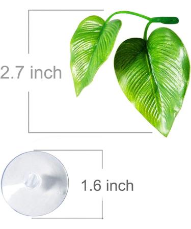 Cousduobe Betta Fish Leaf Pad - 2 Pack, Double Leaf Design for Natural Habitat Simulation and Improved Health - Buy Online on GoSupps.com